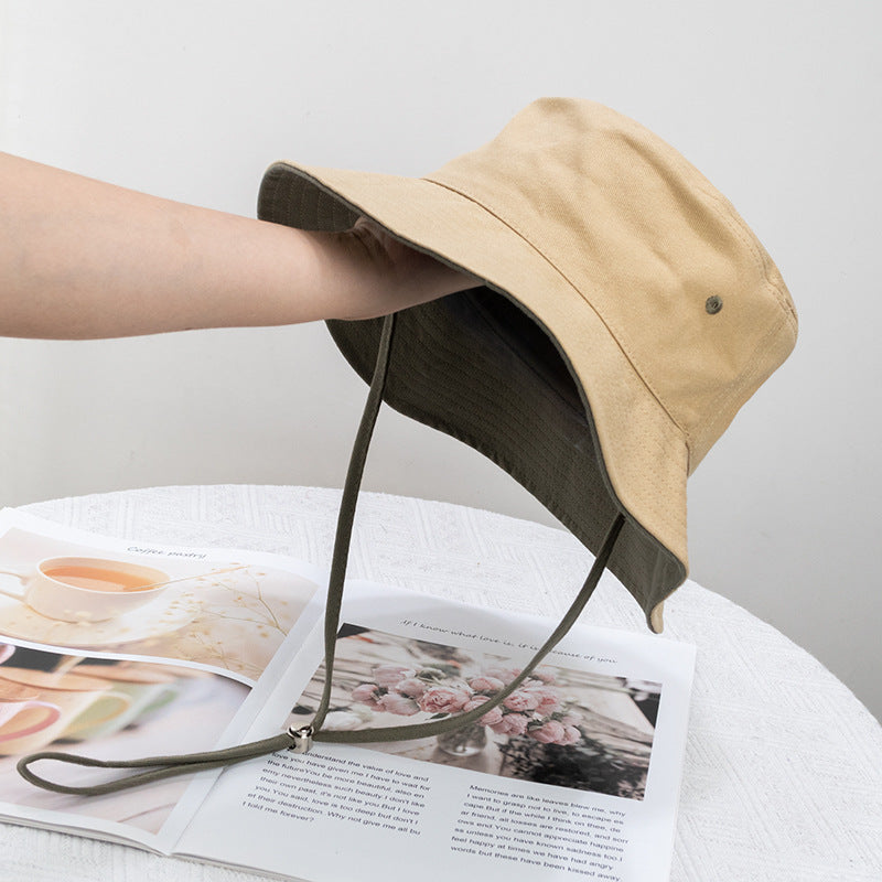 Wholesale Contrast color windbreaker bucket hat