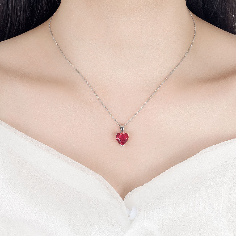 Wholesale Valentine's Day Love Zircon Necklace Earrings Ring Set