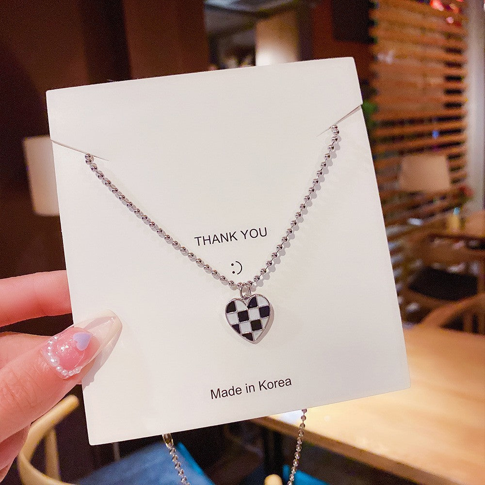 Wholesale Titanium Steel Necklace Women's All-match Sweet Chain Accessories