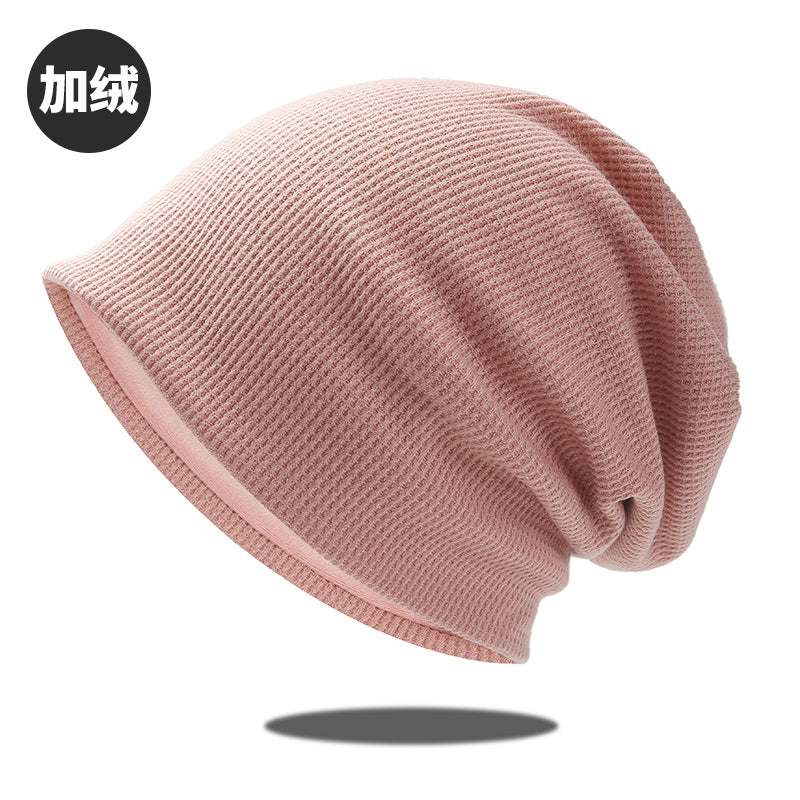 Wholesale Plush Warm All-match Knitted Hat