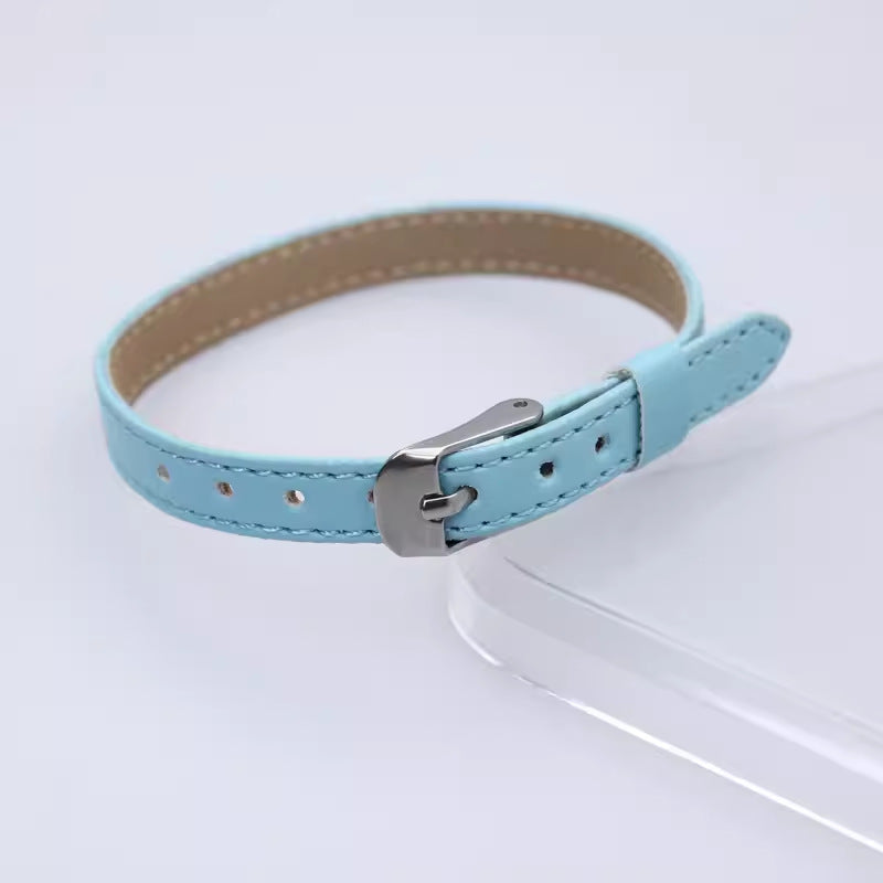 Wholesale  8mm imitation leather car line wrist strap