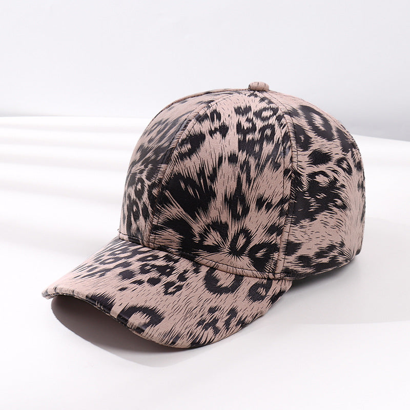 Wholesale Cotton New Leopard Baseball Cap