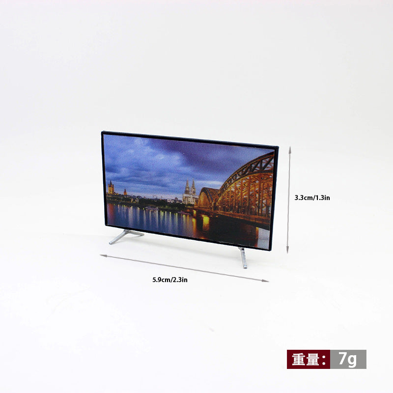 Wholesale Mini TV with stand Doll Accessories