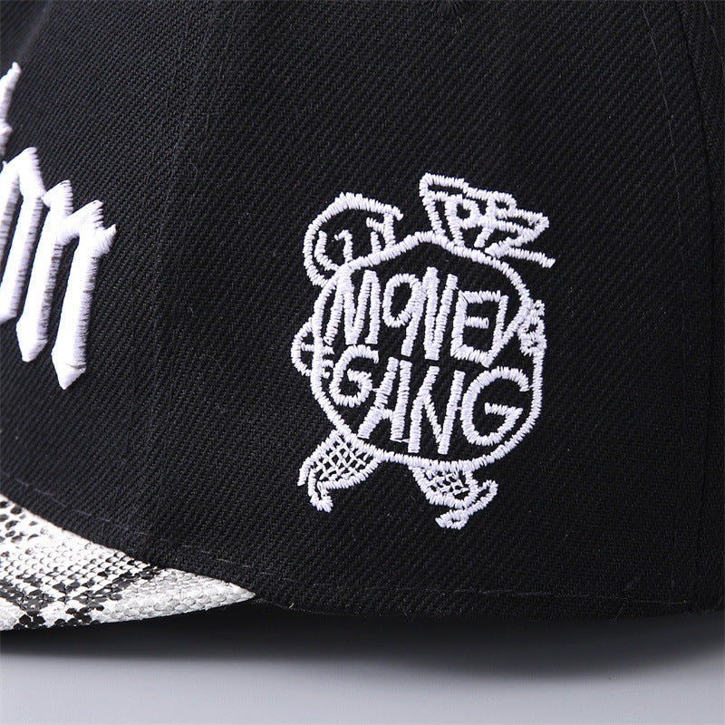 Wholesale Camouflage personality hip-hop flat brim hat