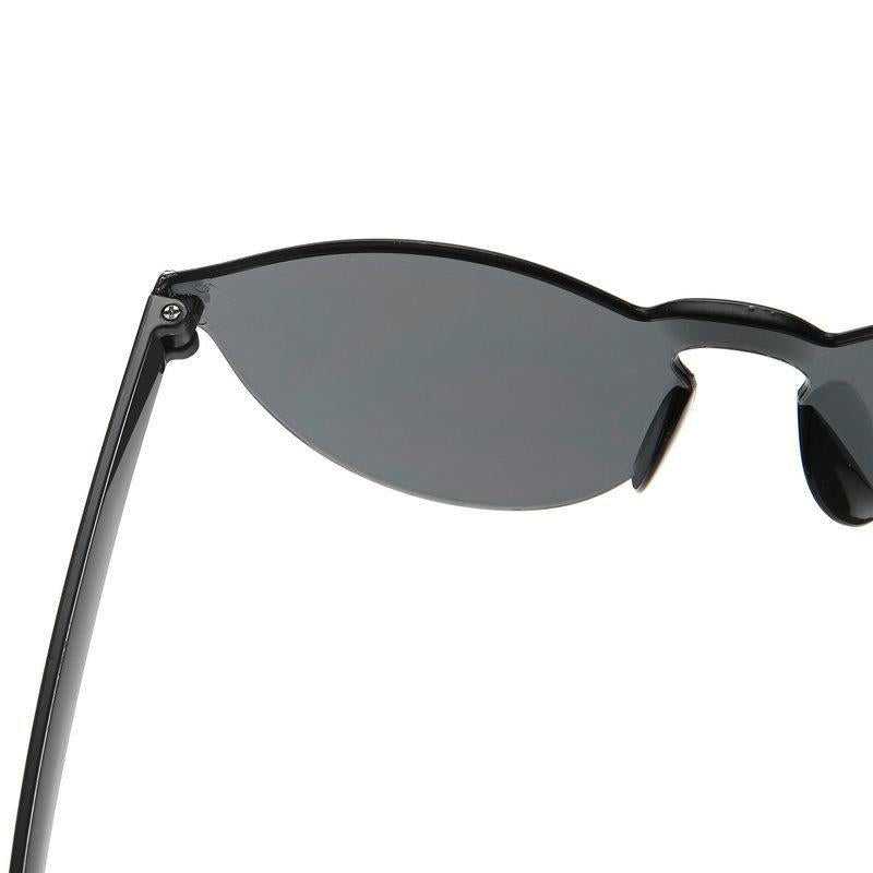 Wholesale Rimless Fashionable Candy Color Versatile Sunglasses
