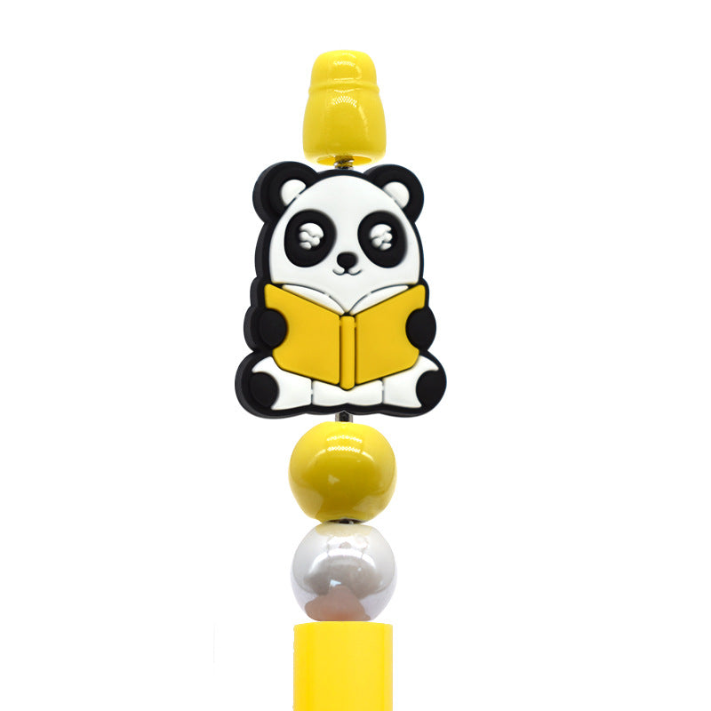 Wholesale Random 100pcs Cartoon Cute Panda Focal Beads