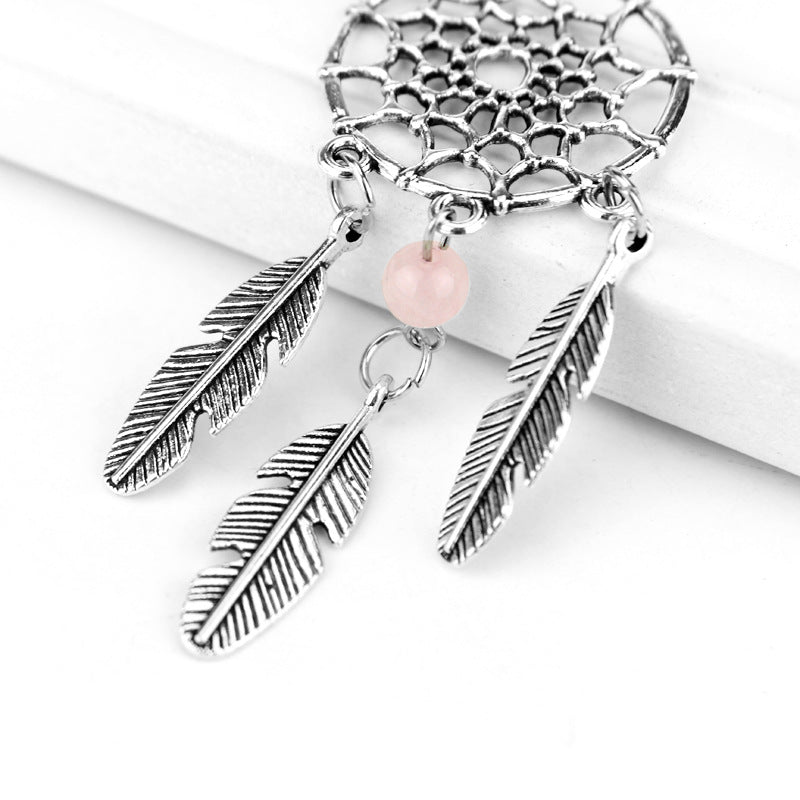 Wholesale Creative Dream Catcher Metal Tassel Keychain