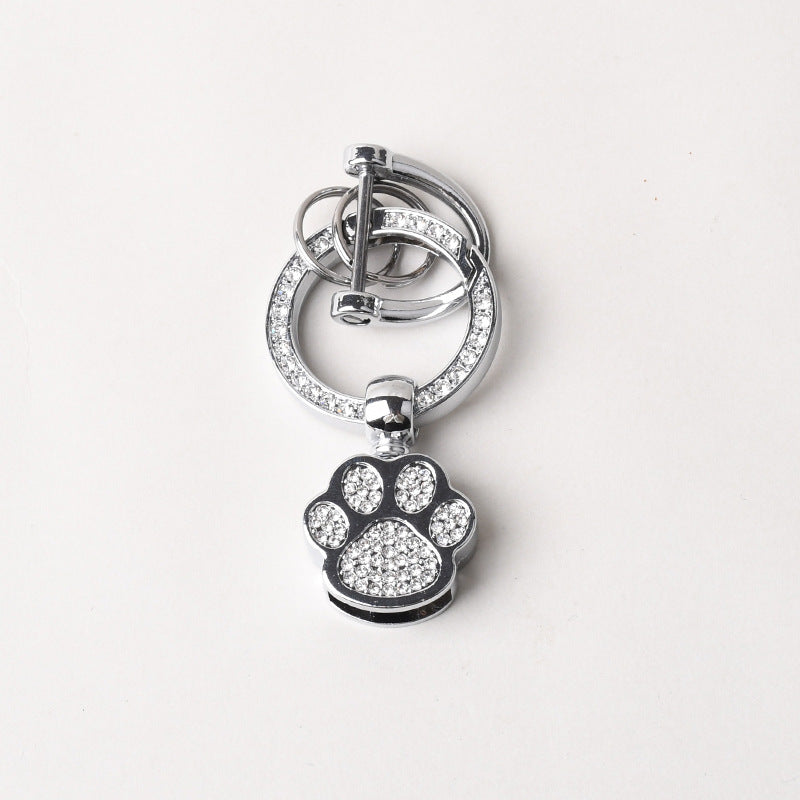 Wholesale Diamond DIY semi-finished keychain