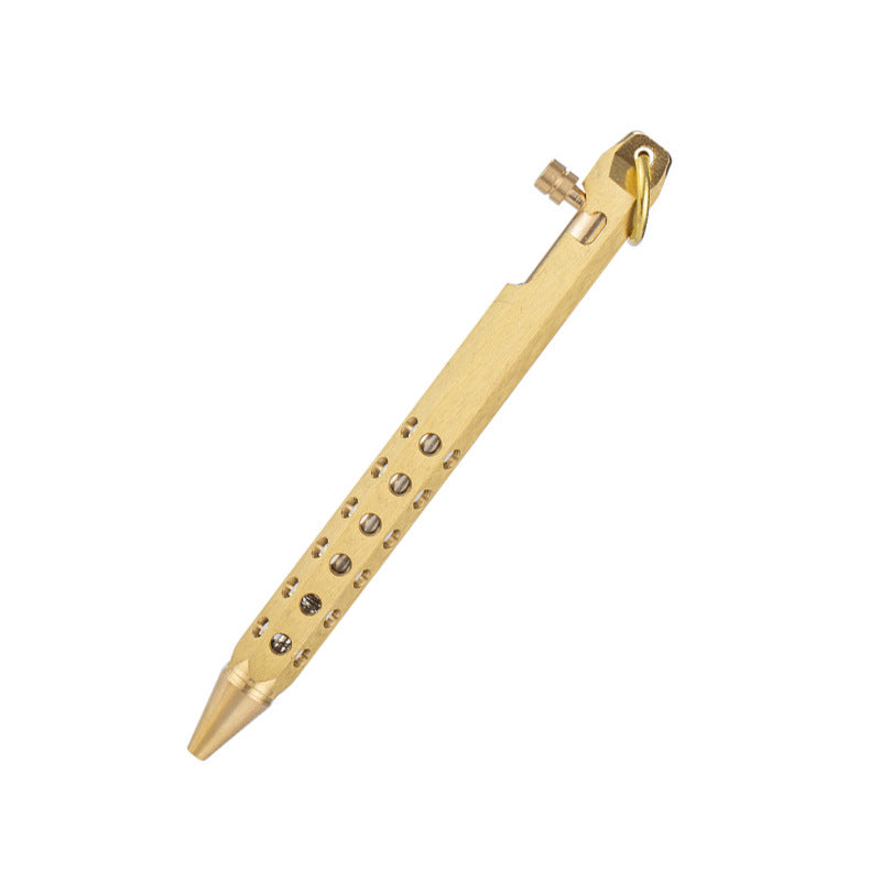 Bolígrafo en forma de latón hexagonal al por mayor