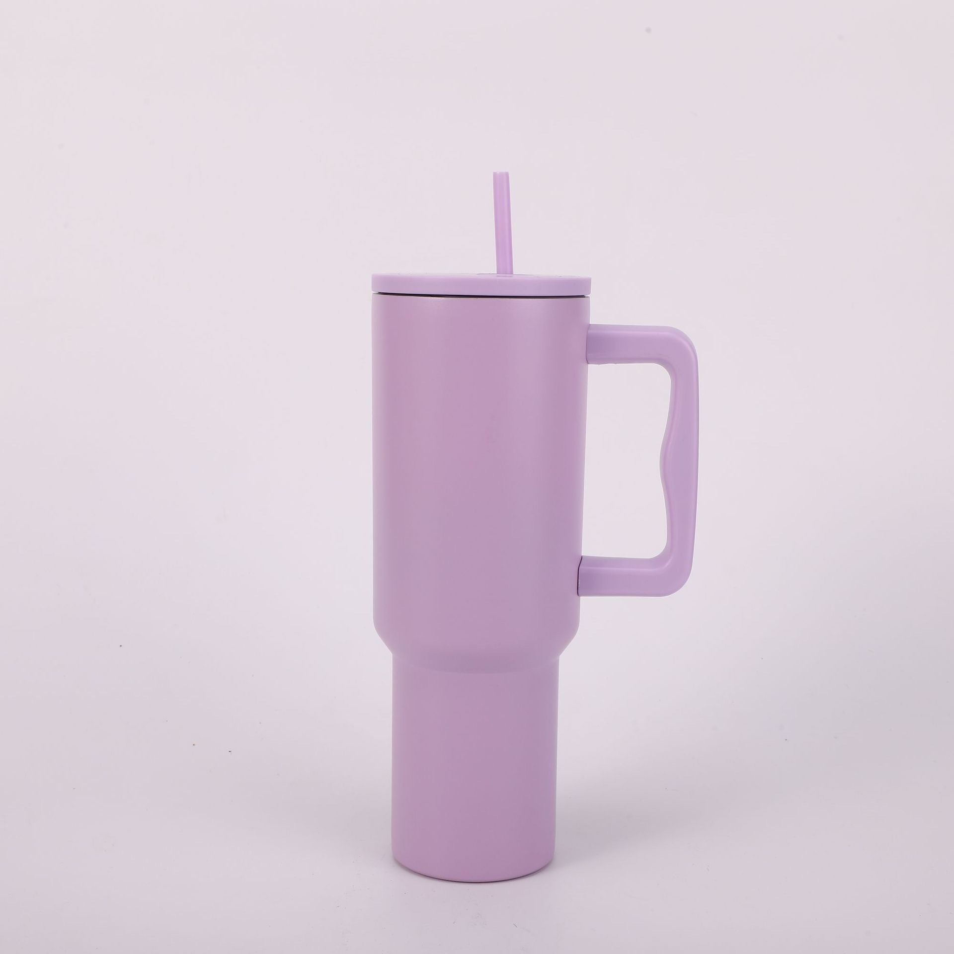 Wholesale 304 stainless steel 40oz ice cup car handle straw thermos cup