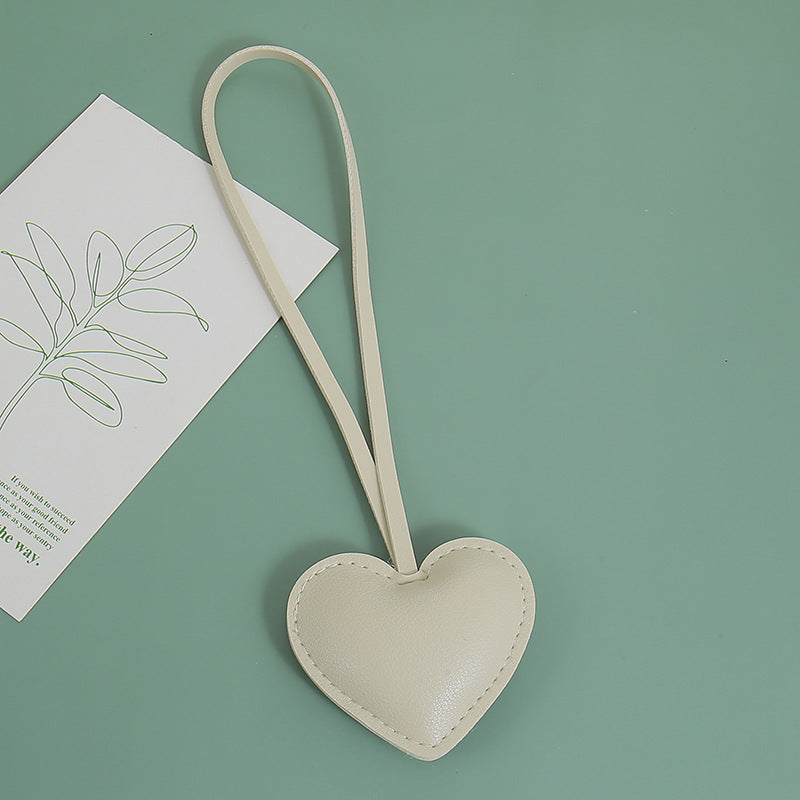 Wholesale Leather Heart-Shaped Hand Strap Keychain