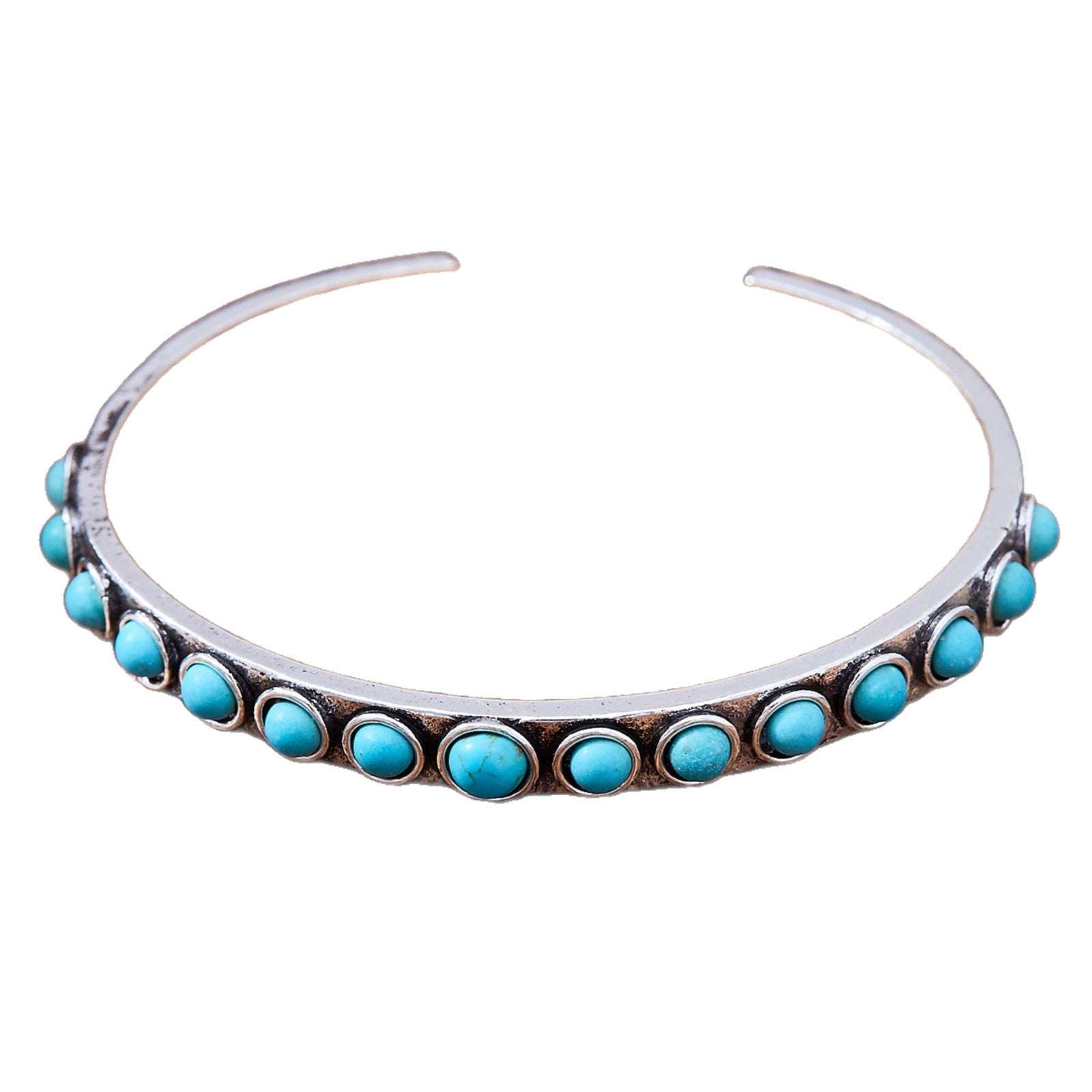 Wholesale Bohemian Open Set Turquoise Bracelet