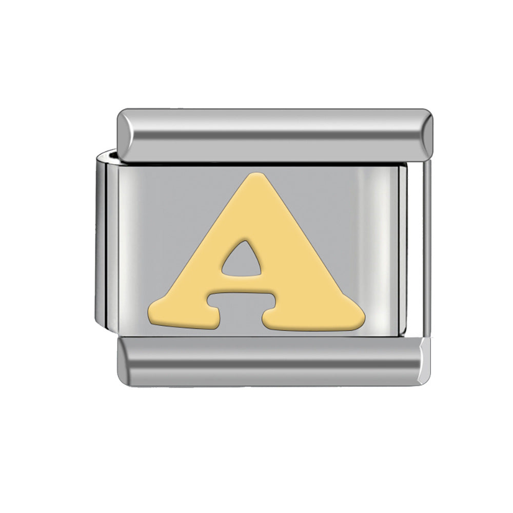 Wholesale Italian Charm Bracelet 9mm DIY Patchwork Detachable Monogram Bracelet