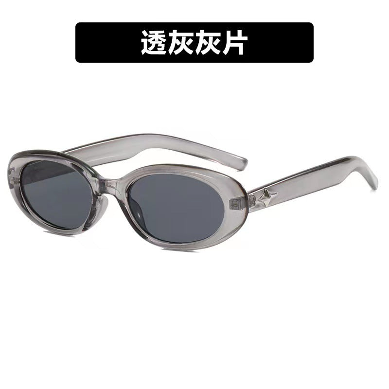 Wholesale Star Oval Anti-UV Fashion Trendy Sunglasses