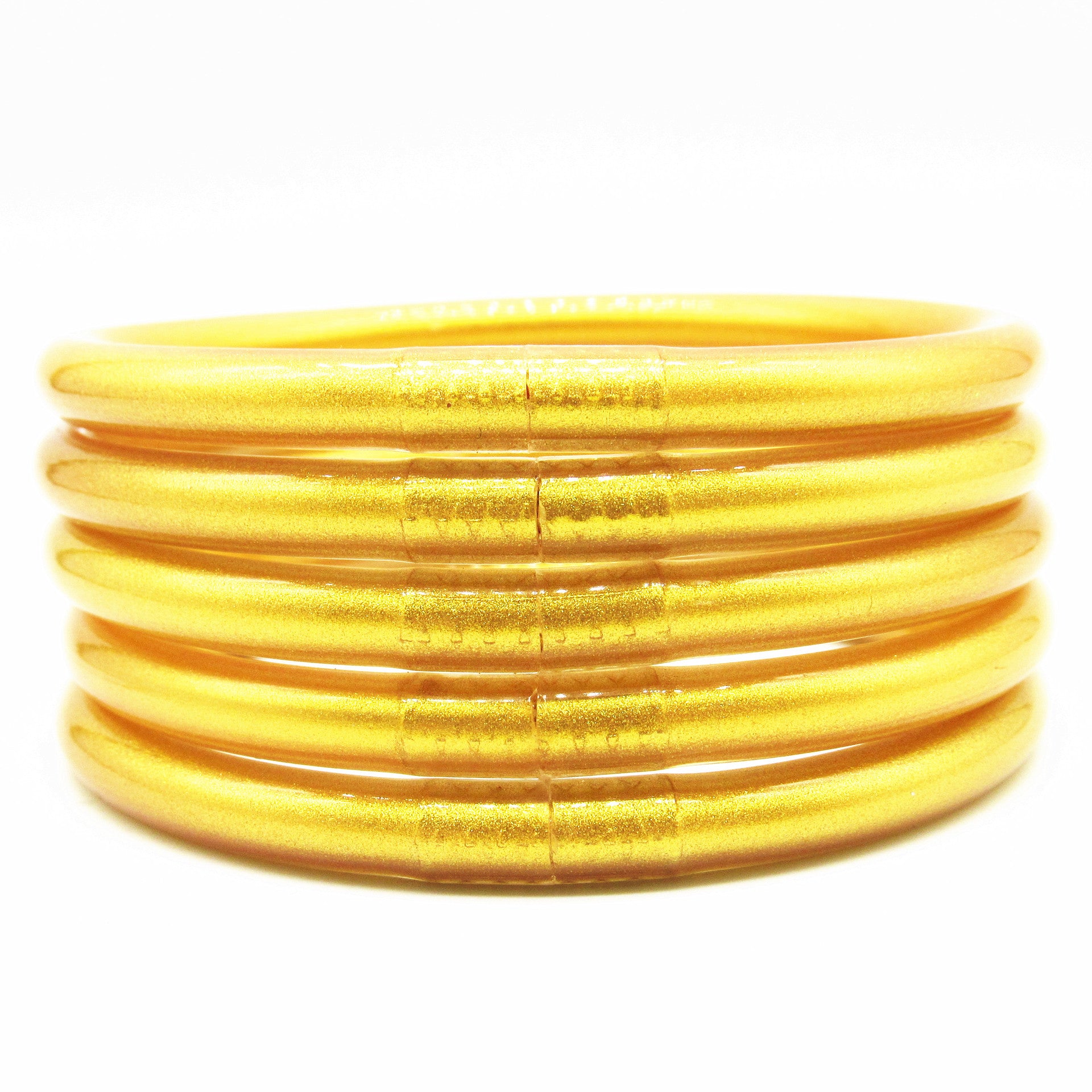 Wholesale 5-Layer Silicone Gold Powder Bracelet