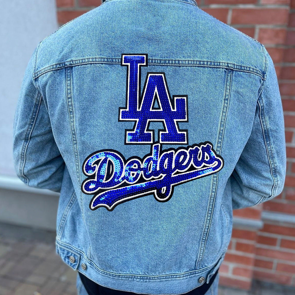Wholesale Large Embroidered Patch Sporty Sequin Decorative Badge Iron On Coat Accessory Great For Gifts And Boutique Resale OLY Exclusive