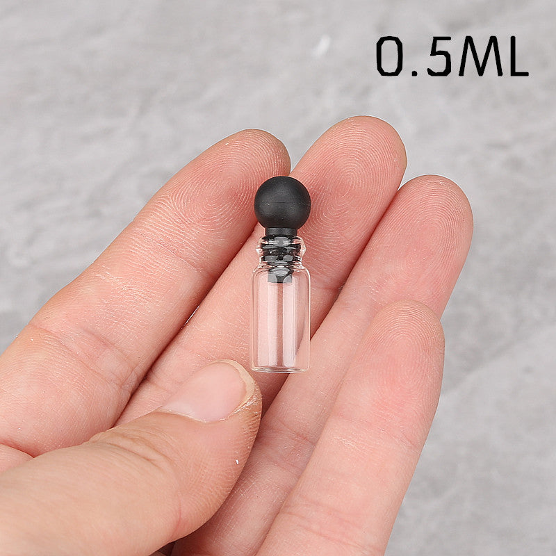 Wholesale 10pcs/pack 0. 5Ml1Ml2Ml3Ml Perfume Essential Oil Sample Sub-Bottle Sample Glass Bottle Test Tube Trial Bottle Stopper