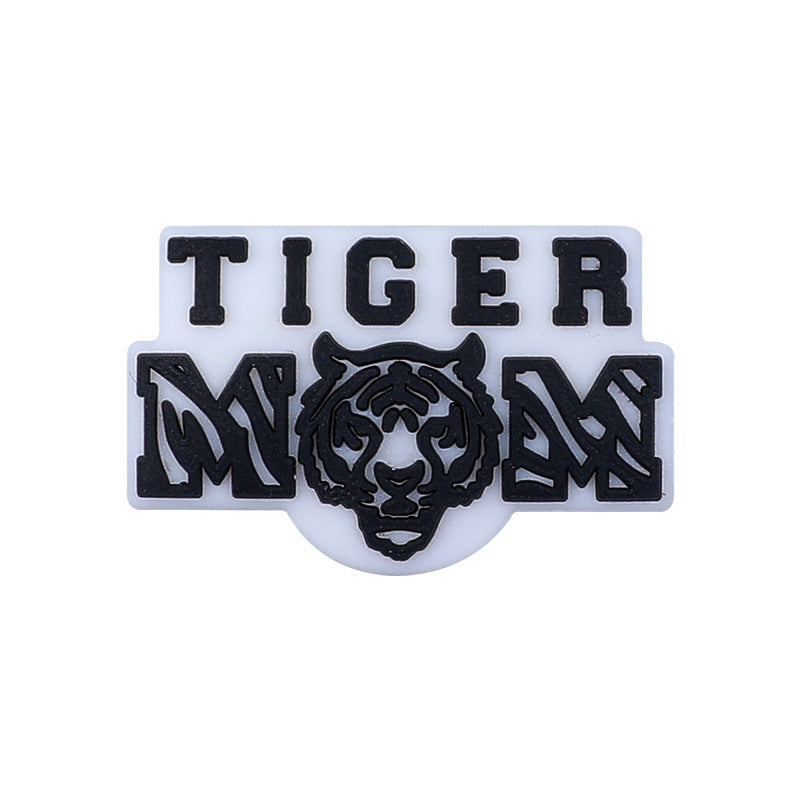 Wholesale 20PCS Animal MOM Silicone Beads