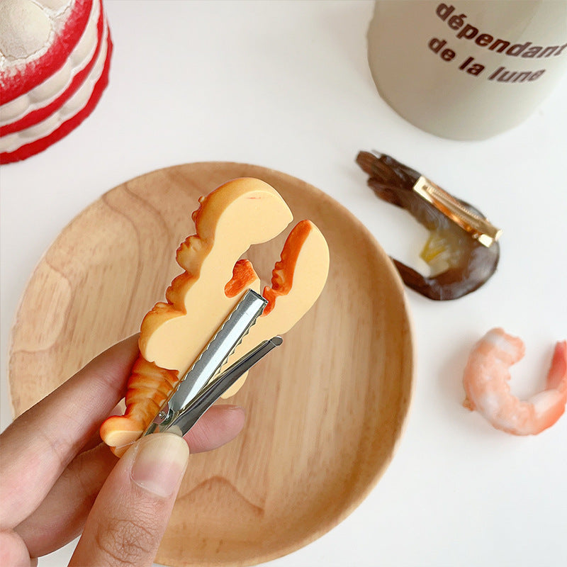 Wholesale Imitation Food Resin Hairpin