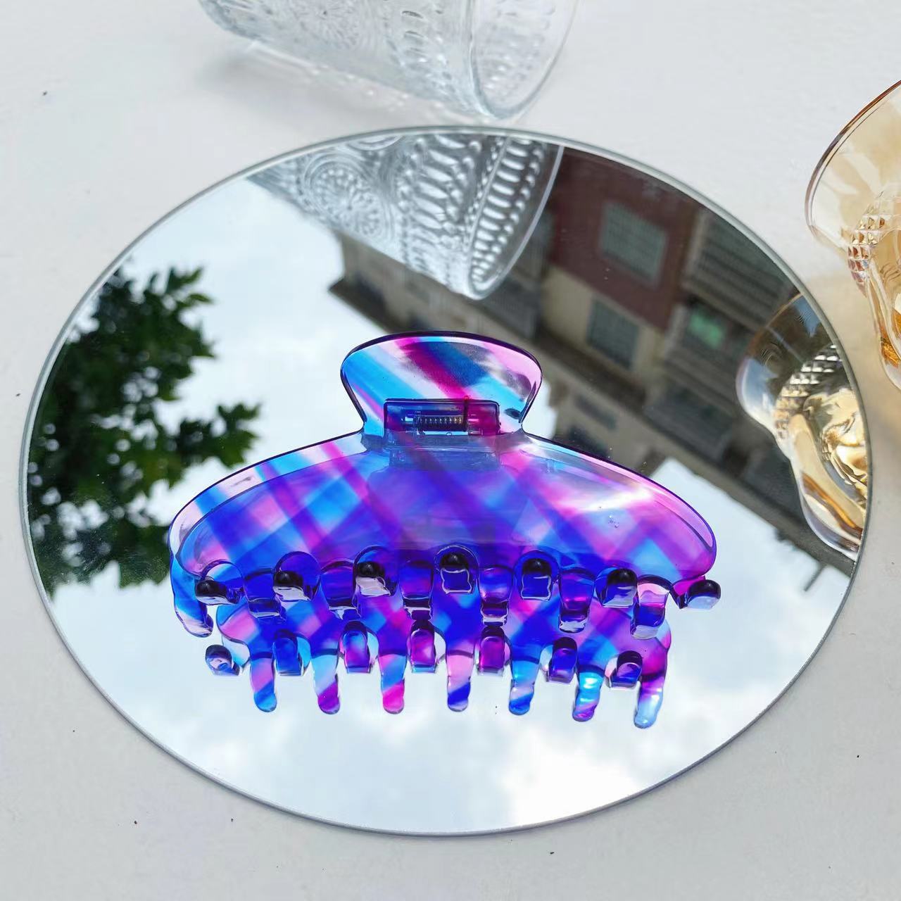 Wholesale Acetate Hong Kong Style Retro Hair Clips