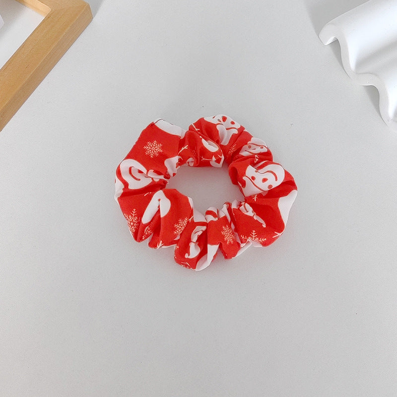 Wholesale Christmas new large and small intestine hair ring hair rope hair band