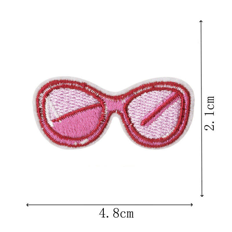 Wholesale Mother S Day Embroidered Patch Set DIY Iron On Applique For Towel And Clothing Decor 23 Pieces