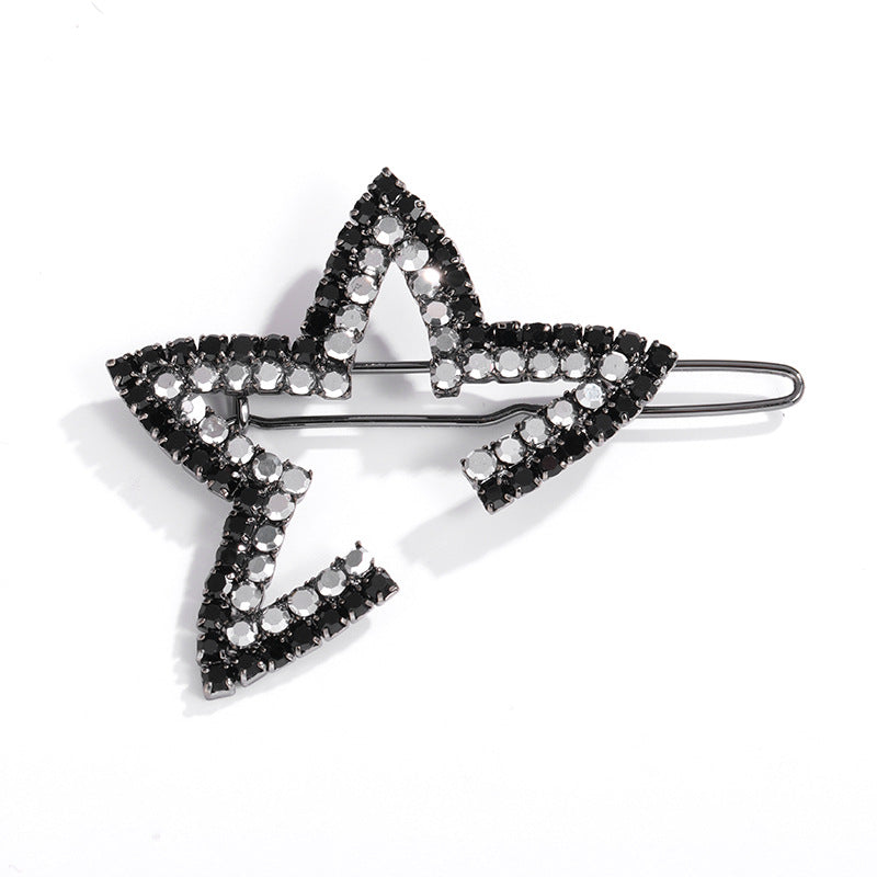 Wholesale Metal Diamond Geometric Hair Clips