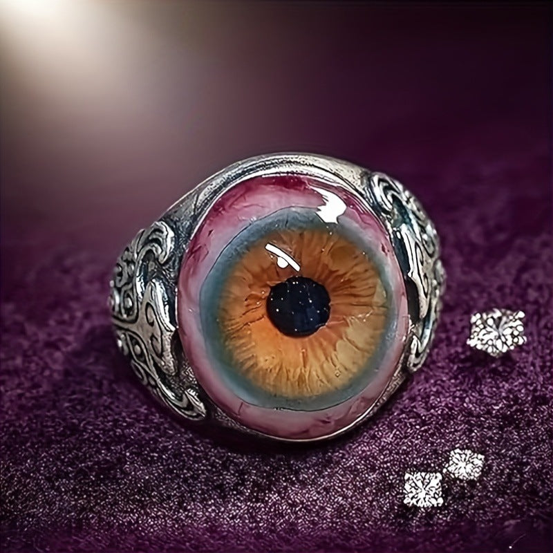 Wholesale Simulated blood red eyeball opening curtain eye ring