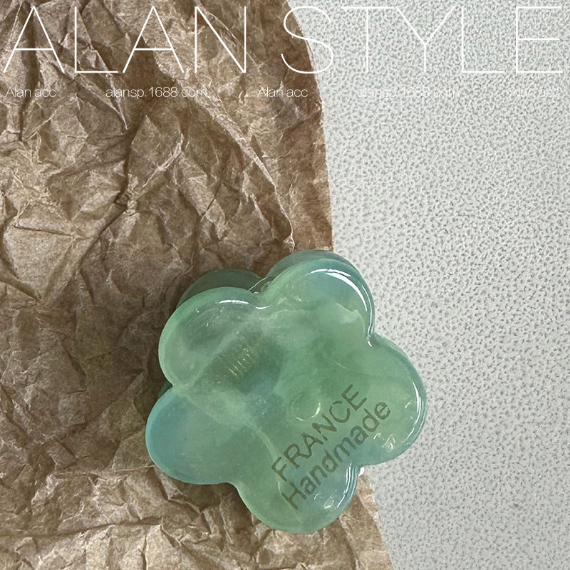 Wholesale Cute Flowers Mini Acetate Hair Clips