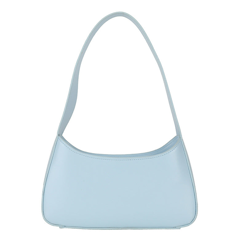 Wholesale Candy Color PU Shoulder Women's Bag