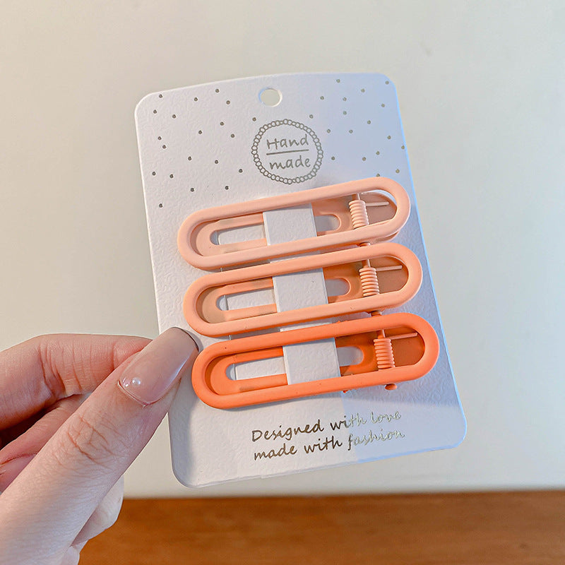 Wholesale Candy Color Metal Hair Clips