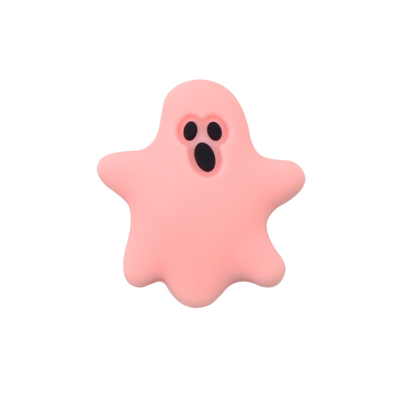 Wholesale 50PCS Ghost Silicone Beads