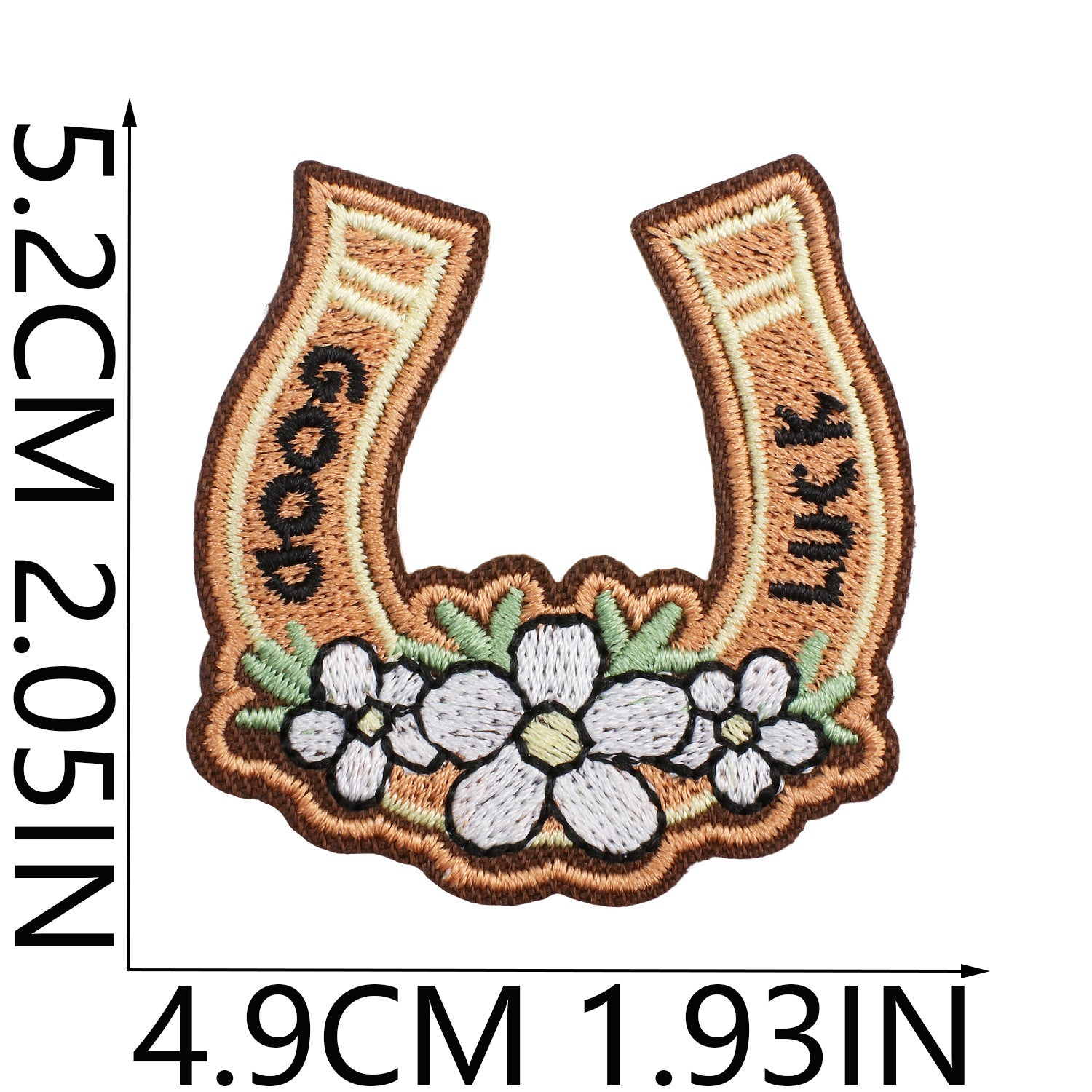 Wholesale Western Cowboy Horse Embroidery Patch Decorative Embroidered Applique For Clothing Resale