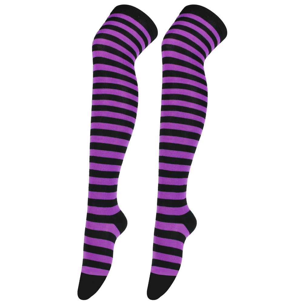 Wholesale Christmas Halloween Striped Stockings
