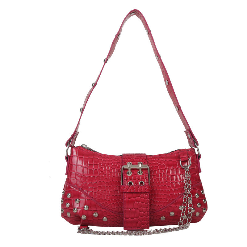 Wholesale PU Vintage Underarm Bag