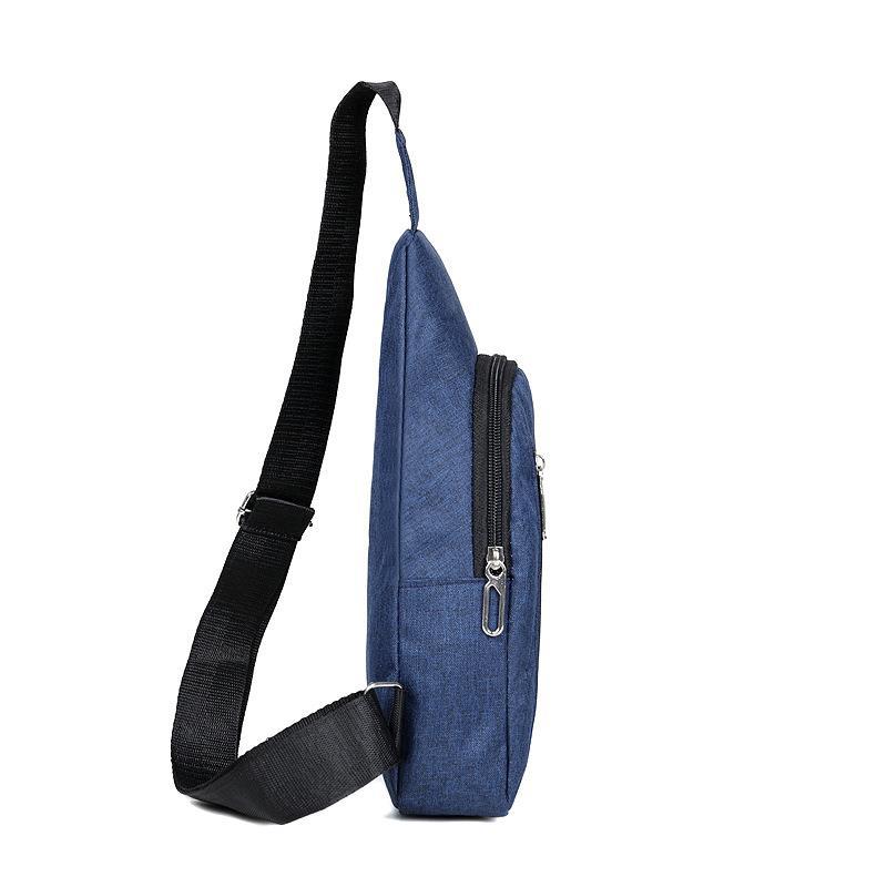 Wholesale Men's Chest Bag Water-repellent Oxford Cloth Sports Shoulder Bag Crossbody Bag