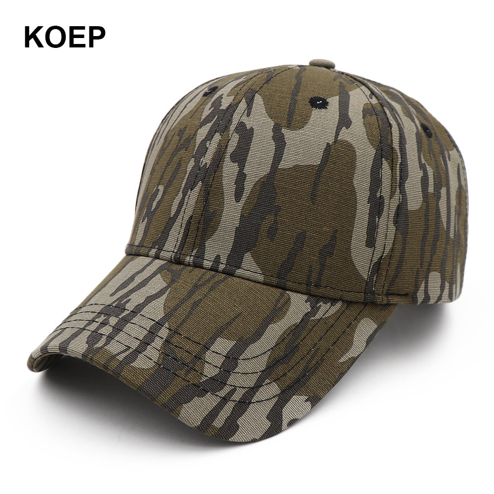 Wholesale Camouflage Hat Tree Fan Cotton Baseball Cap