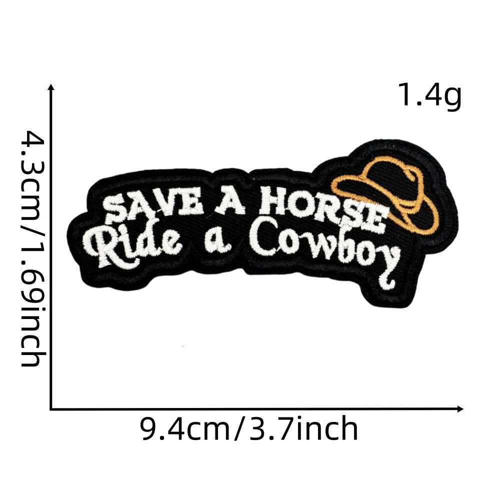 Wholesale Western Boy Denim Patch