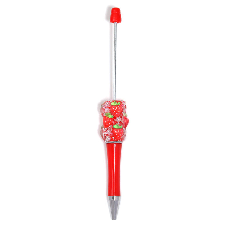 Wholesale 5pcs/pack Fruit-shaped Beadable Pens