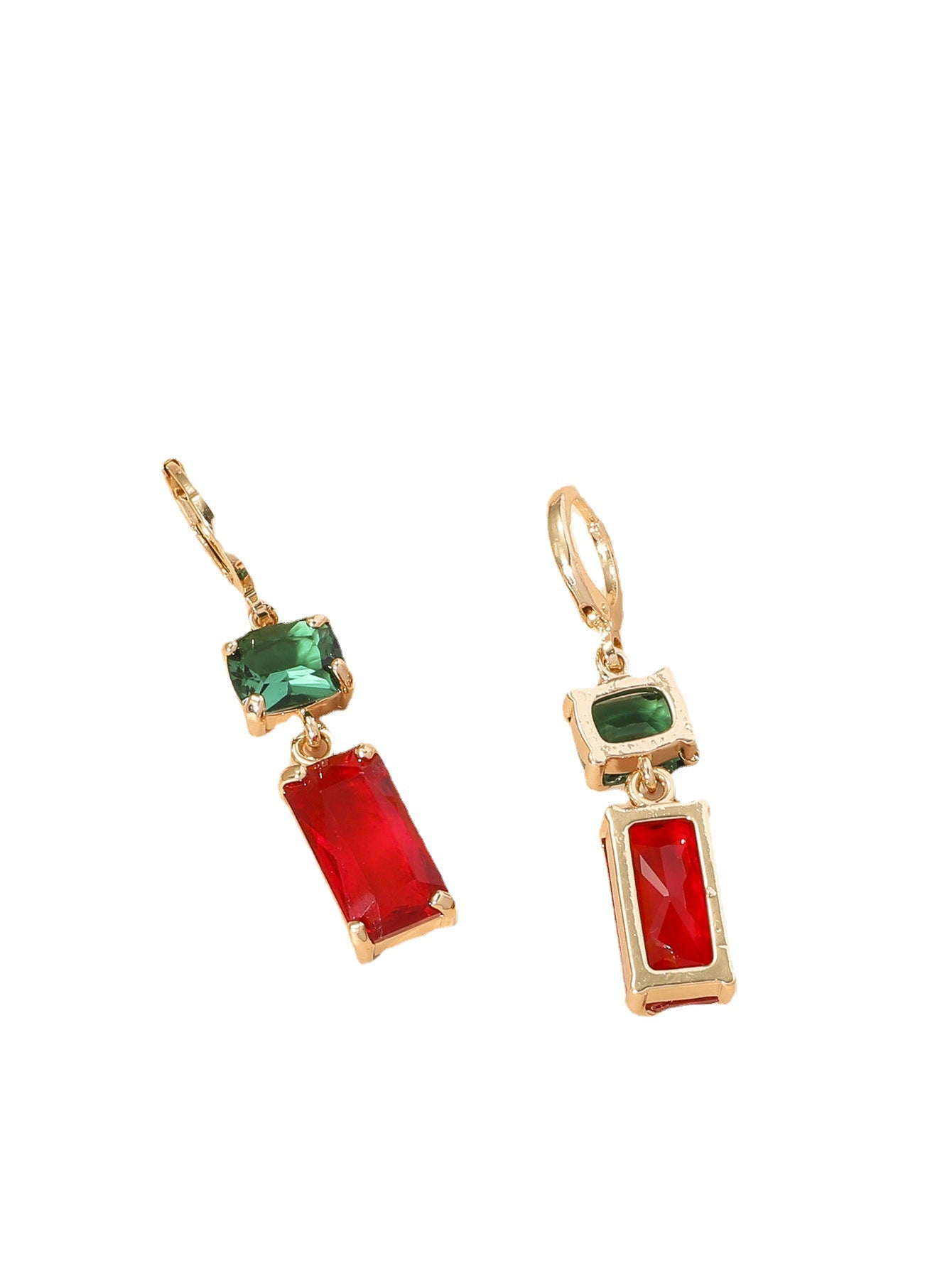 Wholesale Geometric Crystal Earrings