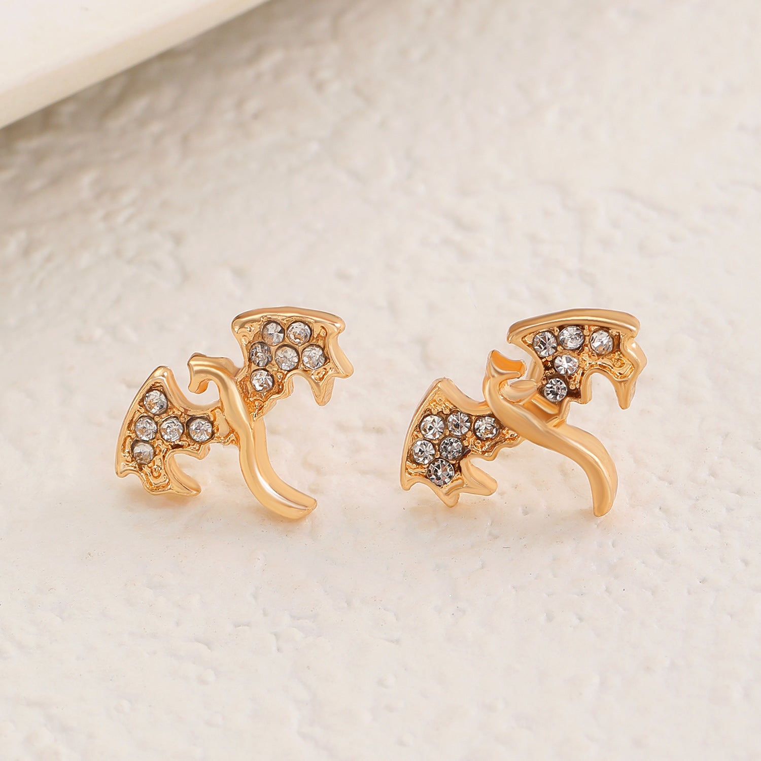 Wholesale Mini flying dragon earrings