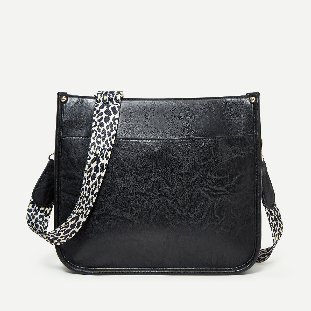 Wholesale PU Crossbody Leopard Pattern One Shoulder High Capacity Tote Bag