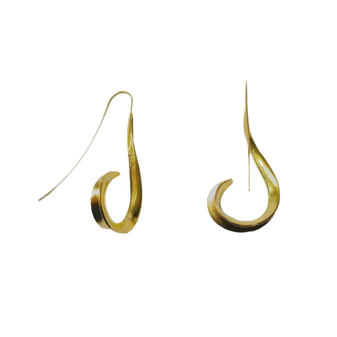 Wholesale Retro Geometric Gold Plated Ear Hooks Fashion Jewelry Accessory For Everyday Style