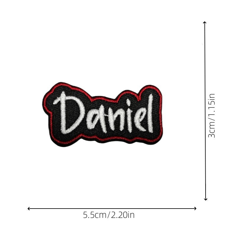 Wholesale Chic Embroidered Letter Patches Set Of 9 Decorative Accent For Coats And Everyday Use
