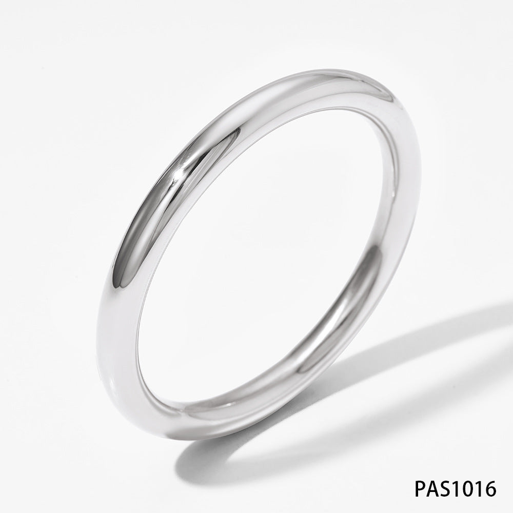 Wholesale Plain Ring Hollow Stainless Steel Bracelet