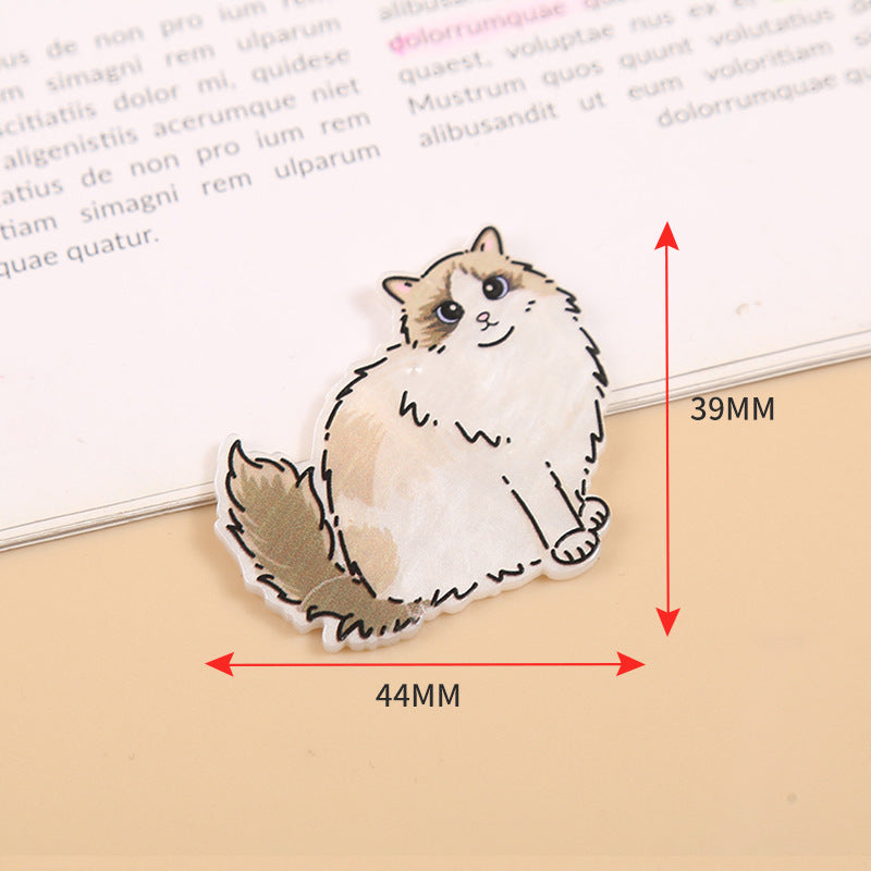 Wholesale Puppy Animal Series Acrylic Flatback Shaker