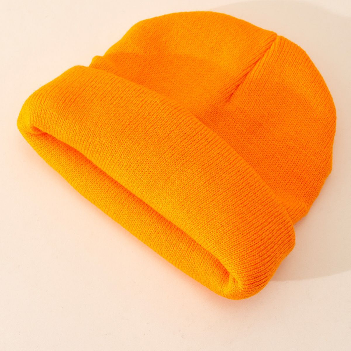 Wholesale Halloween Orange Cartoon Knitted Wool Hat