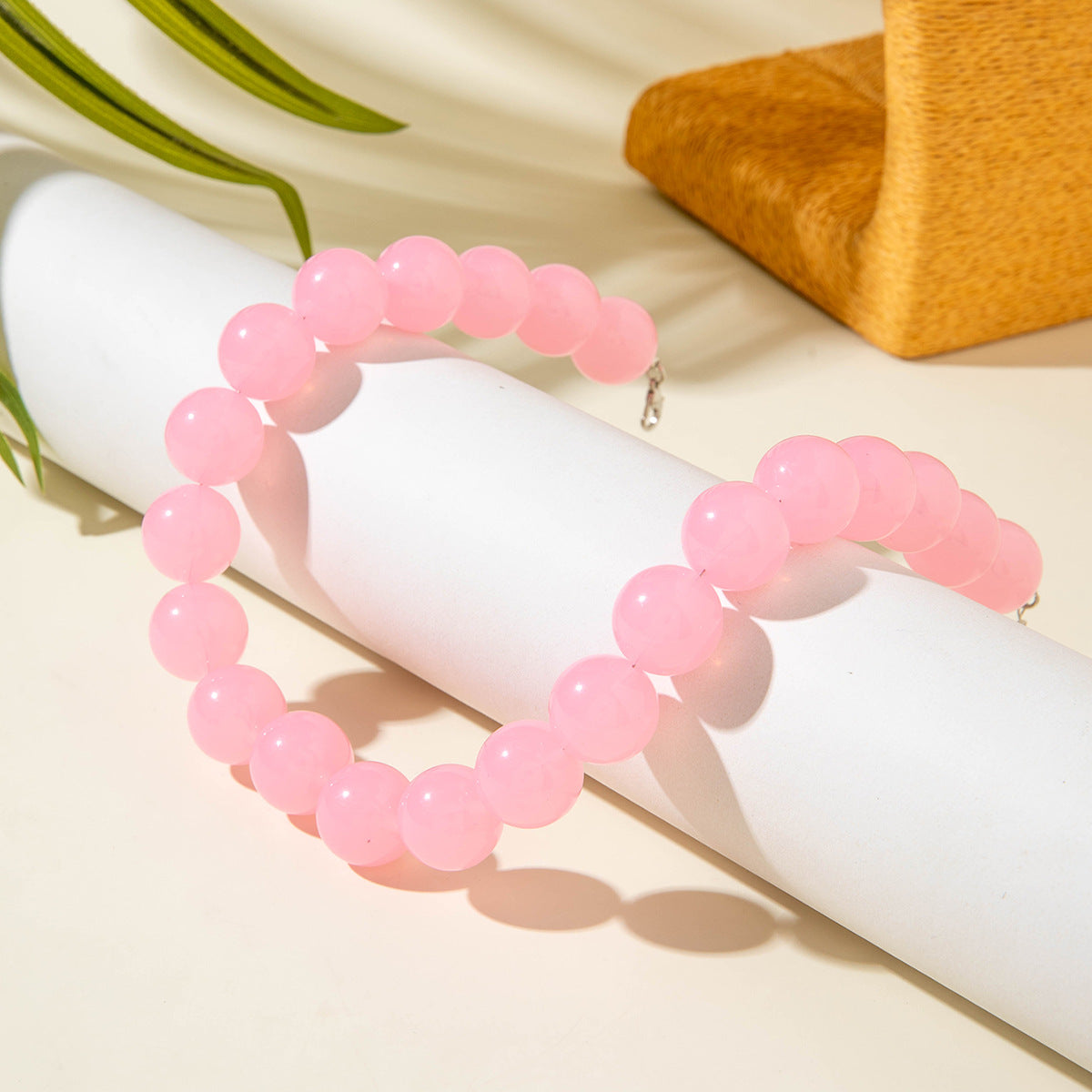 Wholesale Colorful Acrylic Beaded Necklace