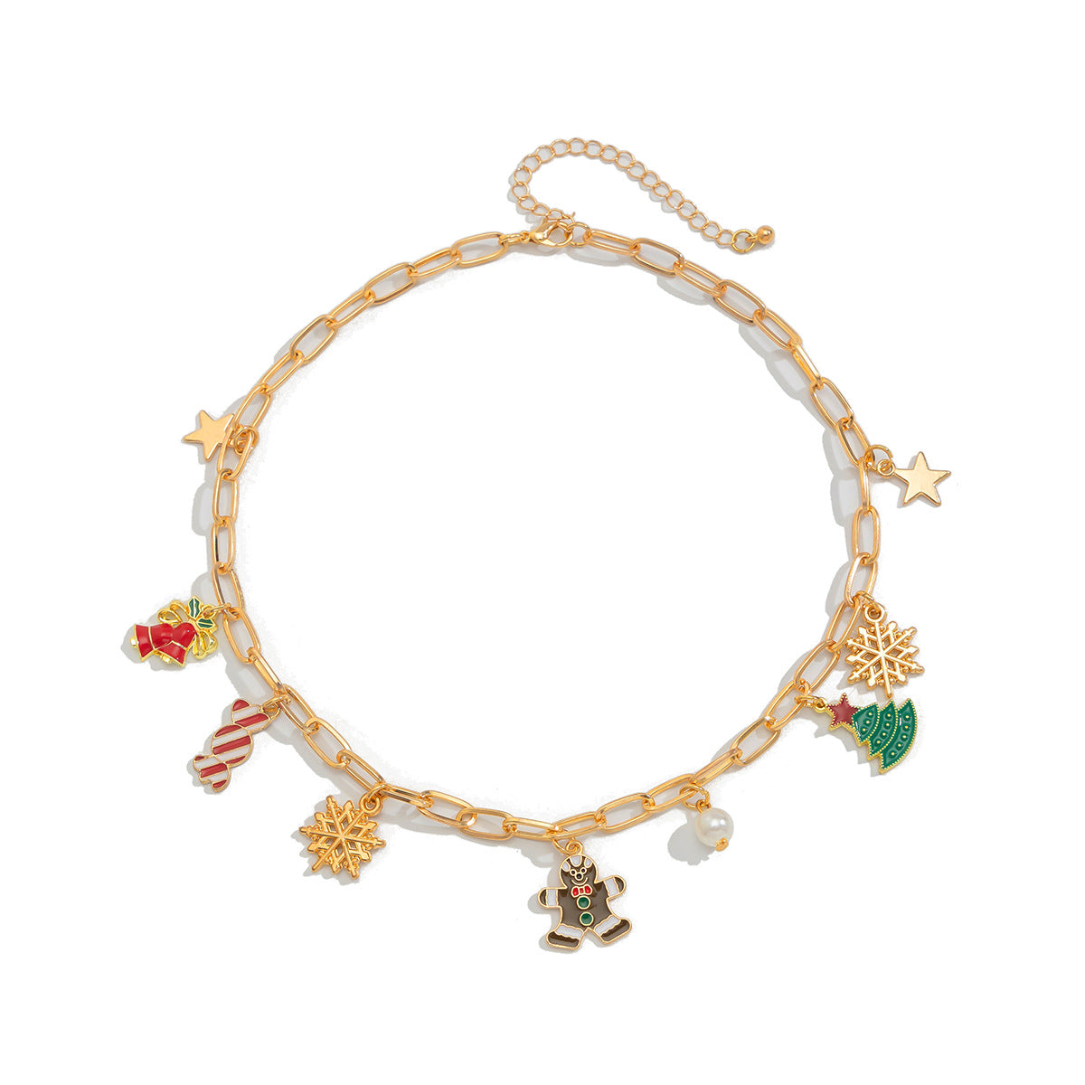 Wholesale Snowflake Candy Necklace Set