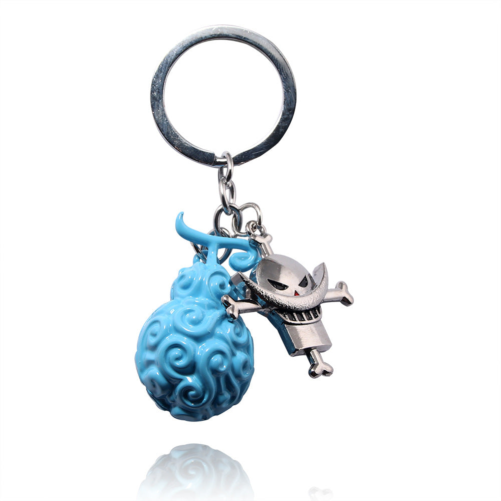 Wholesale Alloy Devil Fruit Pendant Keychain